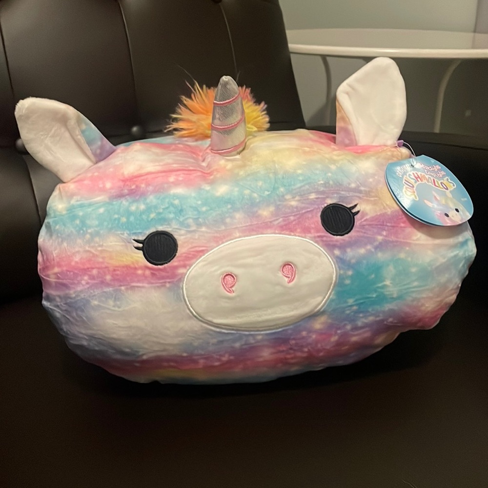 NWT Squishmallows Prism Unicorn Stackable 12”